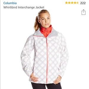 Columbia Whirlibird interchangeable ski jacket